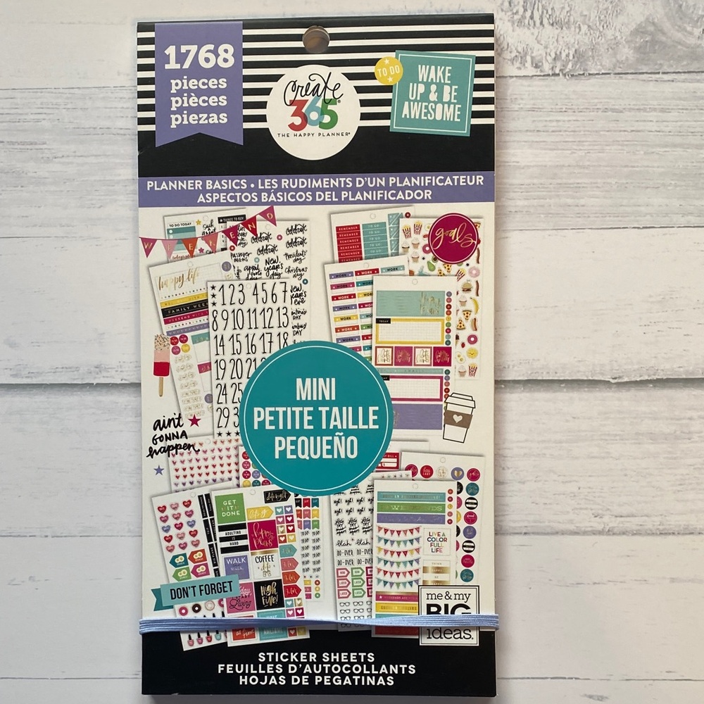 The Happy Planner Mini Sticker Bundle – 5 Booklets - Picture 5 of 16